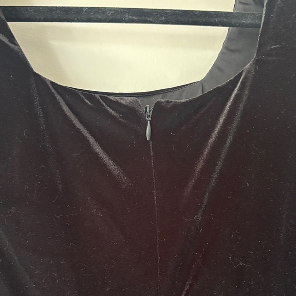 Abyss by abby Elegant Velour Black Long Sleeve Dress size XS - Picture 5 of 9